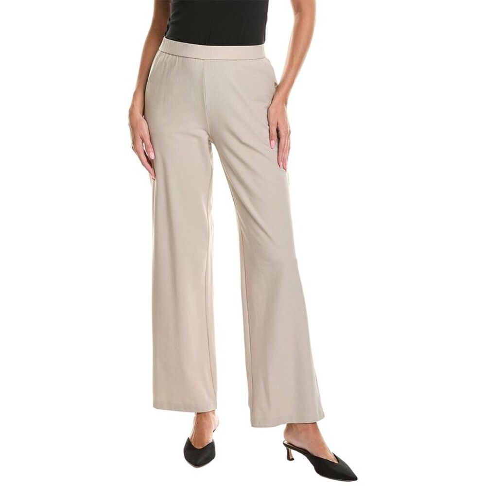 Eileen Fisher Womens  Straight Flare Pant, Gray